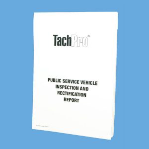 Public Service Vehicle (PSV) Periodic Inspection & Report pads